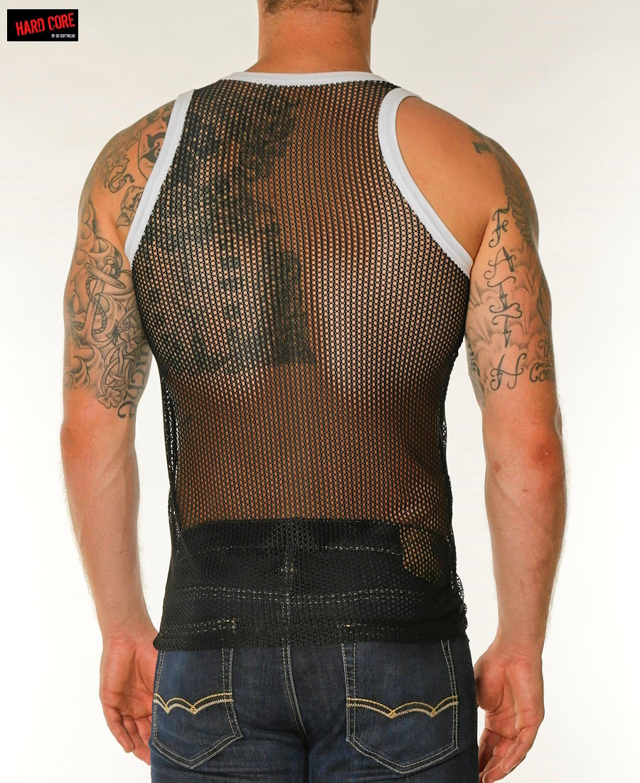 Chain Link Mesh Tank Top