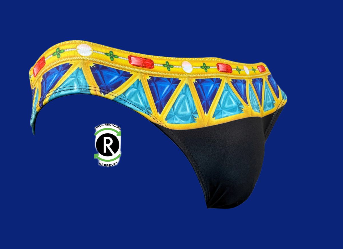 Maris Equi Bejeweled Men's Swim Briefs