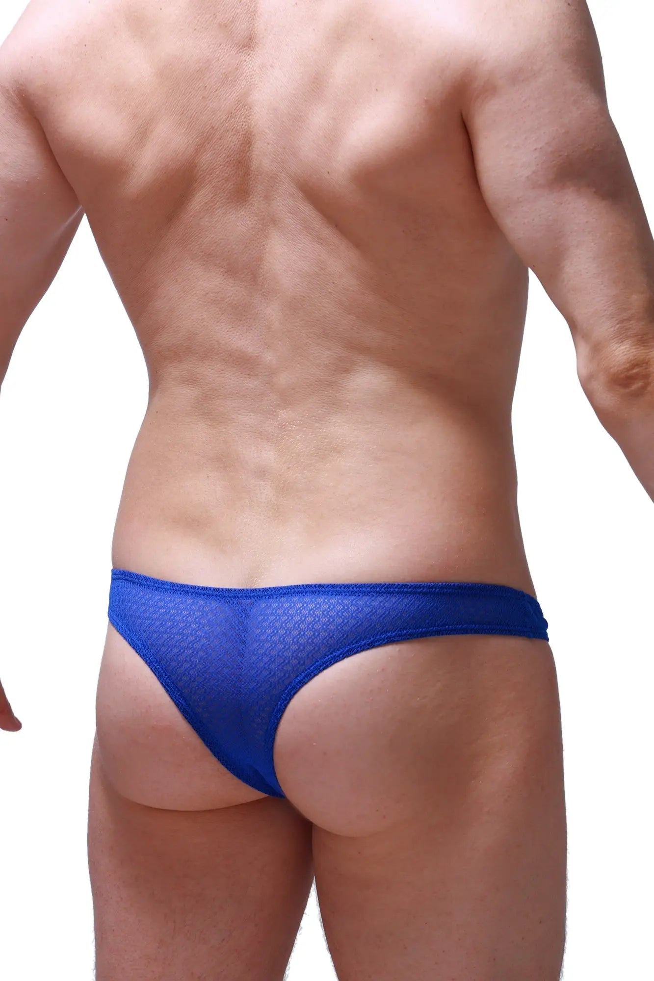 Bikini capri macra blue blue mesh briefs featuring breathable fabric and a stylish bikini cut for comfortable wear