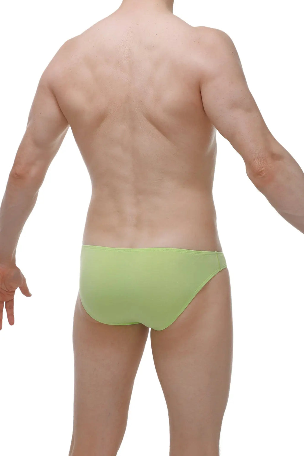 Light green seamless bamboo briefs bikini colline bamboo apple green for comfortable everyday wear