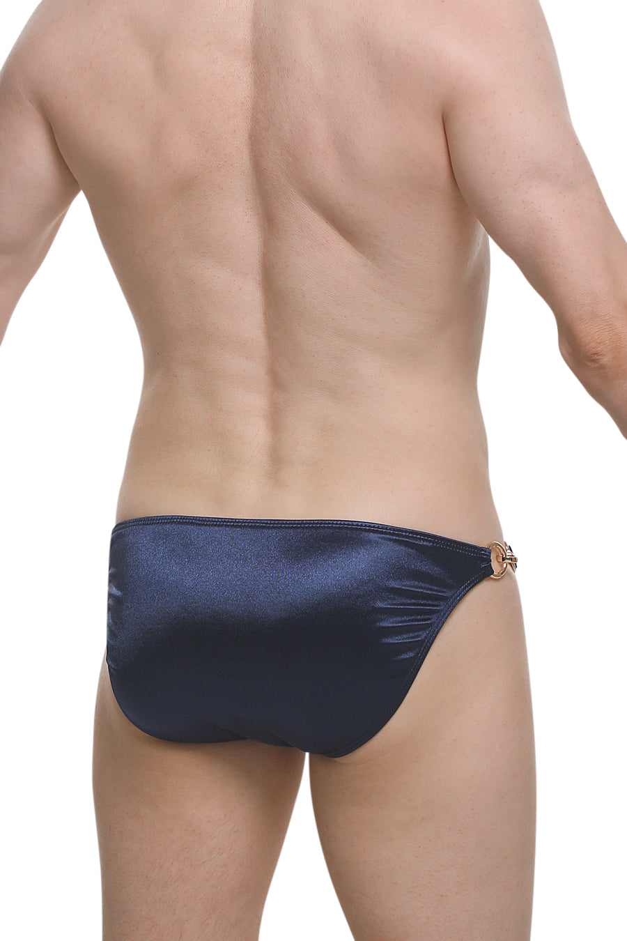 PetitQ Bikini Conguel Satin Midnight Blue