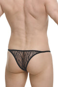 PetitQ Bikini Plellis Lace Savane Black