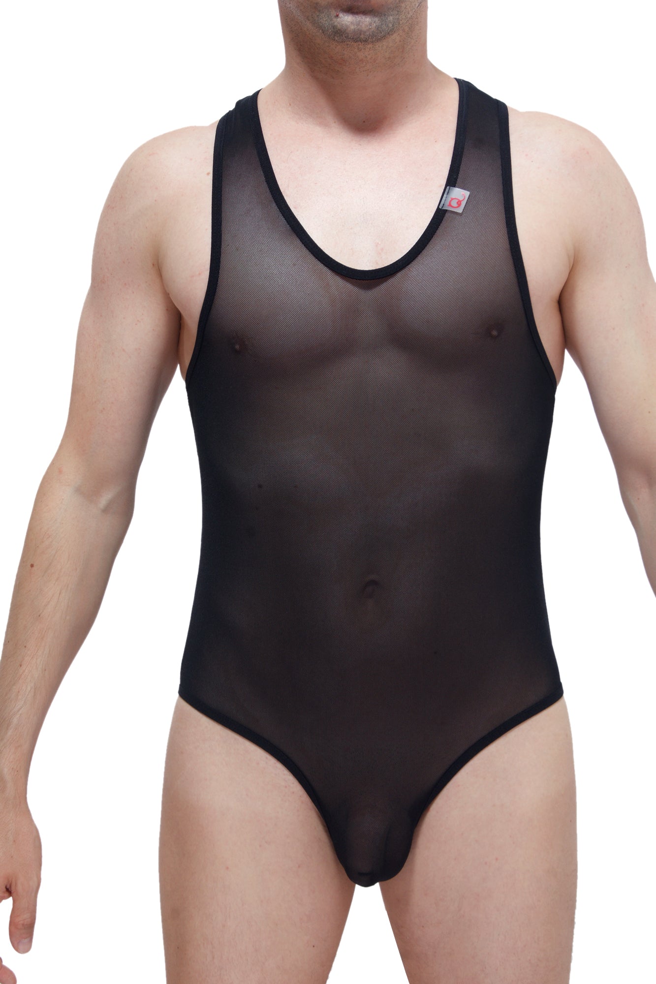 Body Jockstrap Netz Schwarz