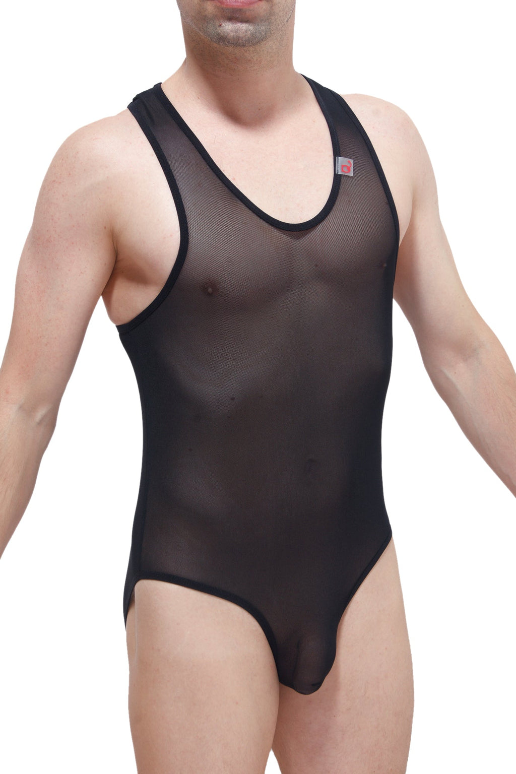 Body Jockstrap Netz Schwarz