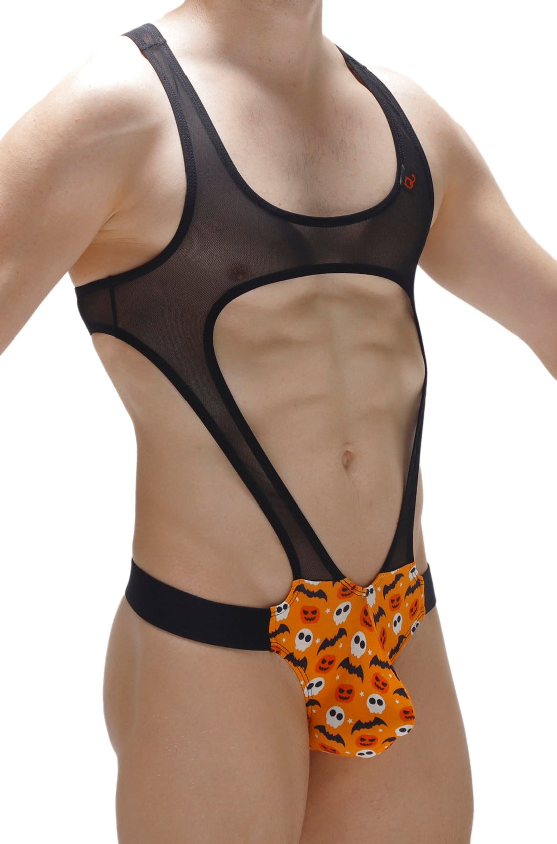 PetitQ Men's Bodythong Oze Citrouille