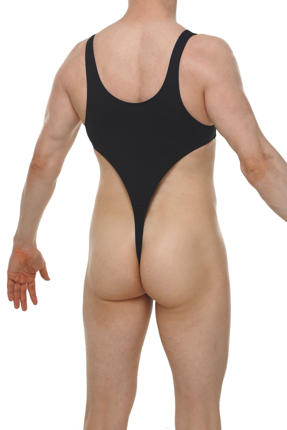 PetitQ Men's Bodythong Carbay Skine Black