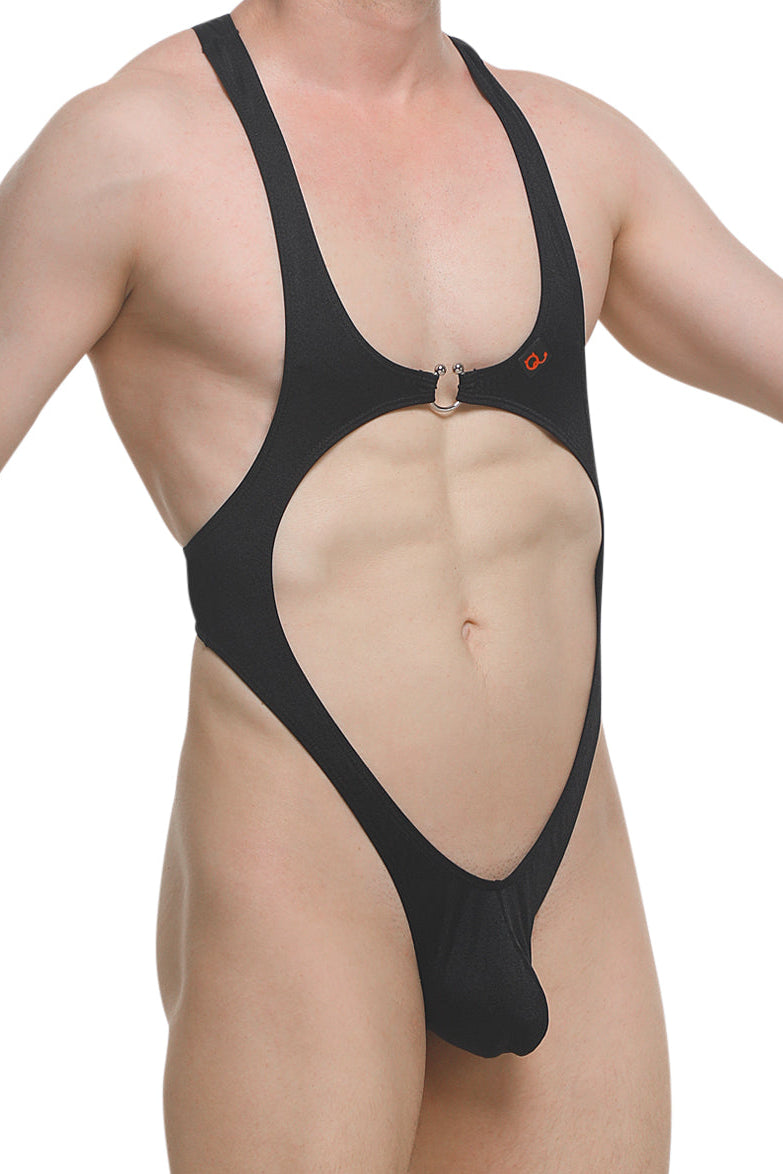 PetitQ Men's Bodythong Journy Joe Black