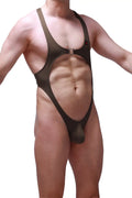 Dark olive green bodythong journy olive one-piece swimsuit with cutout design and adjustable shoulder straps