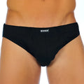 Black Bonds action brief men’s briefs size 2XL with smooth elastic waistband in stretch cotton fabric