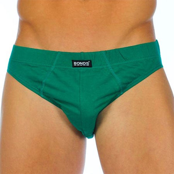 Bonds Action Brief Green Size 2XL