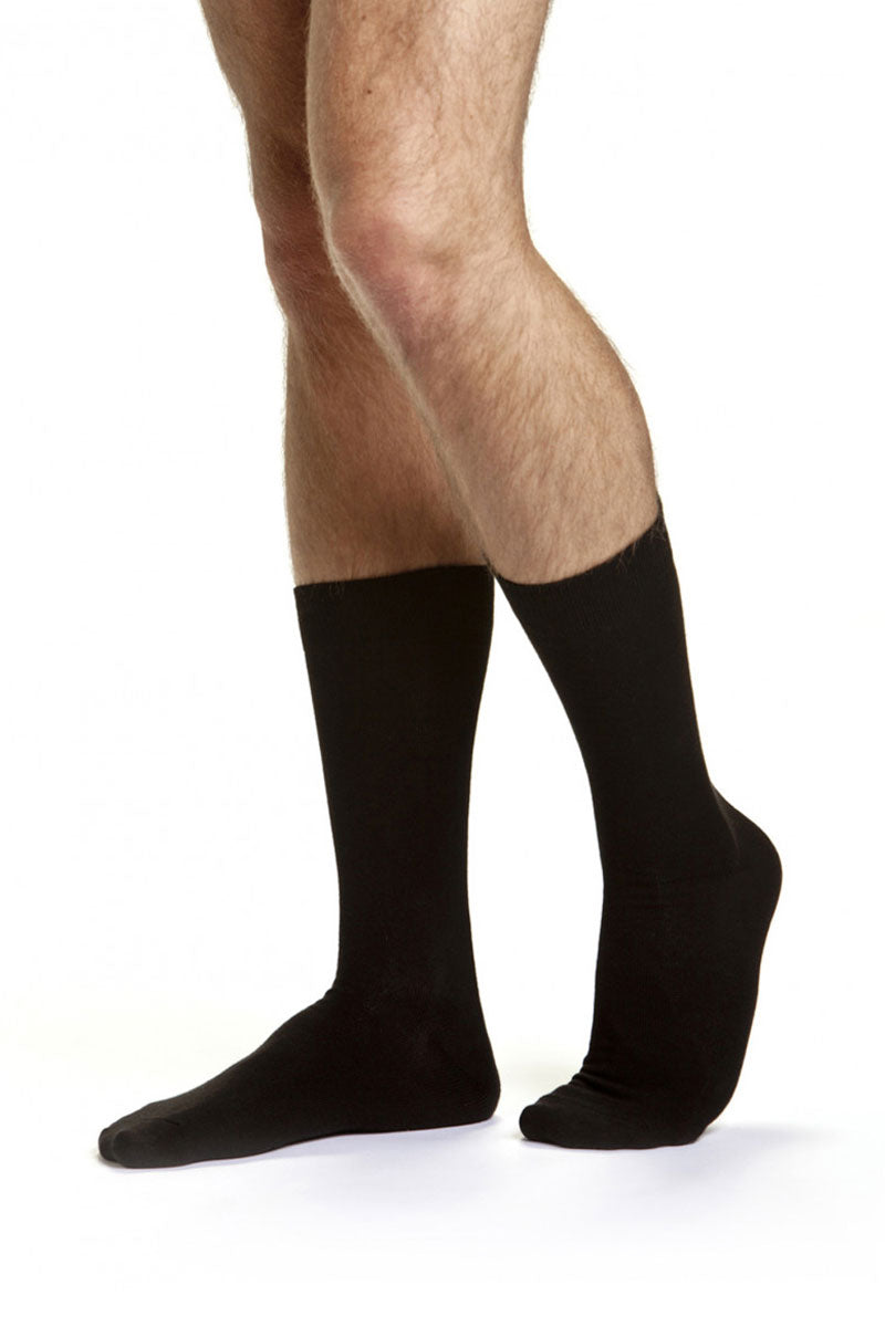 Calcetines Oxford de uso diario Bonds [paquete de 3], color negro, talla 6-10, S8471N