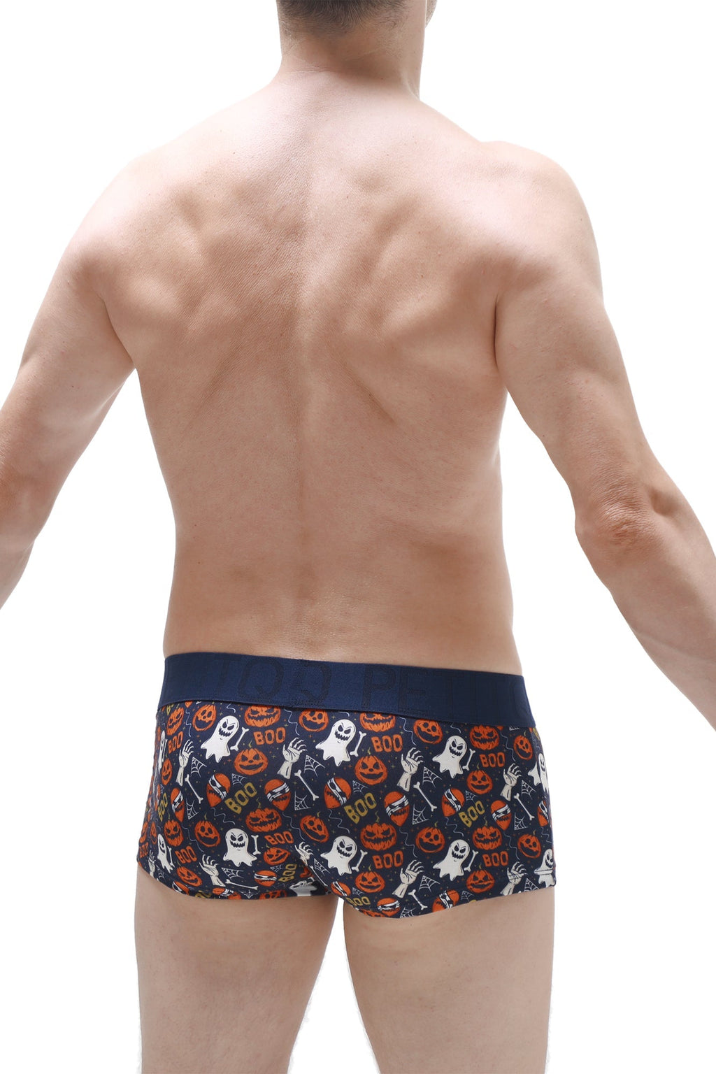 PetitQ Men's Boxer Brief Boo
