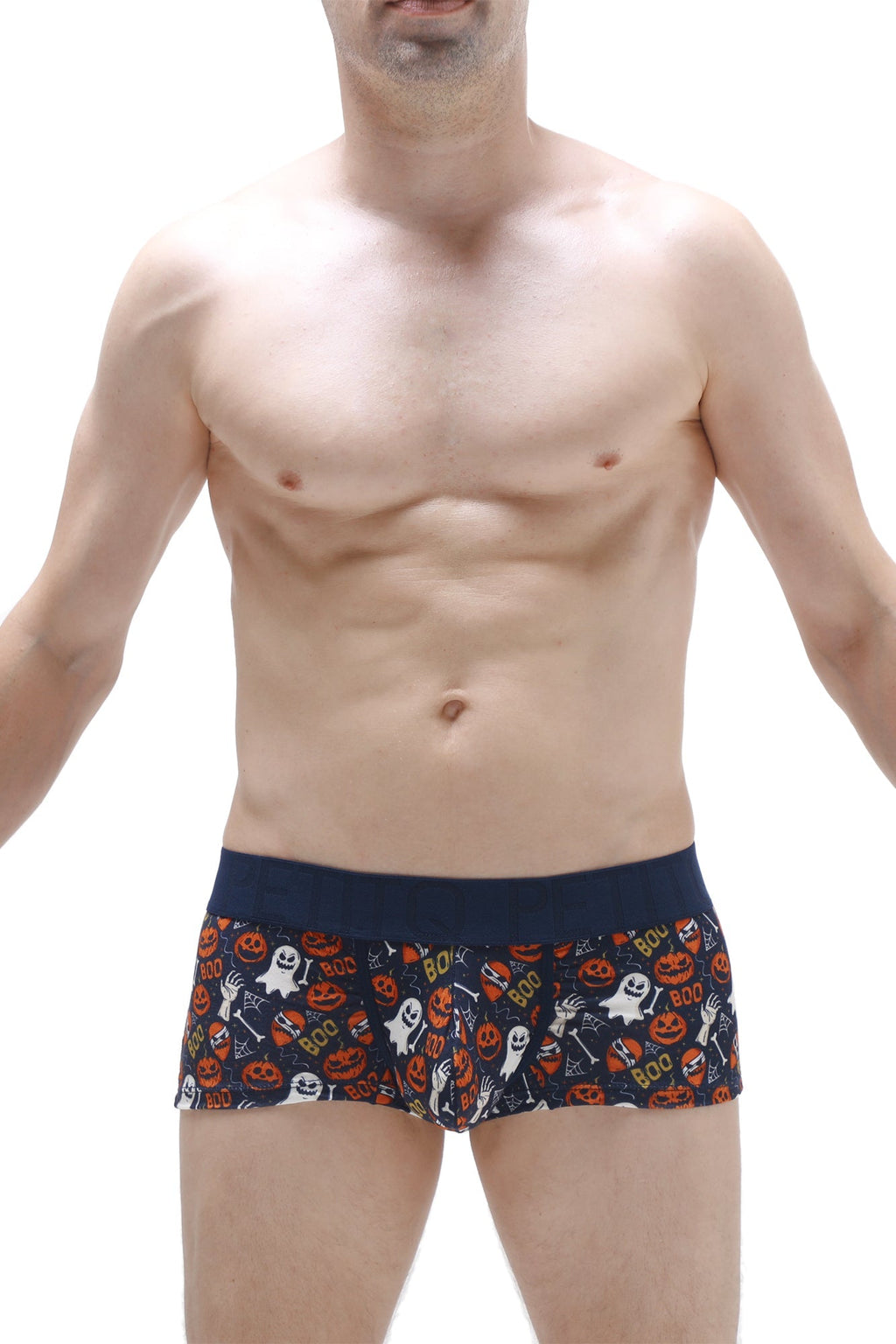 PetitQ Men's Boxer Brief Boo