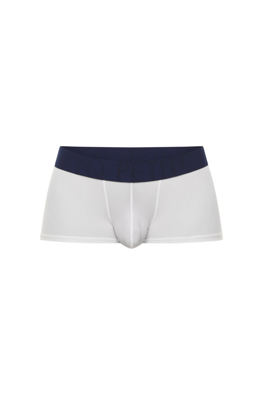 PetitQ Men's Boxer Brief Dome Skine White