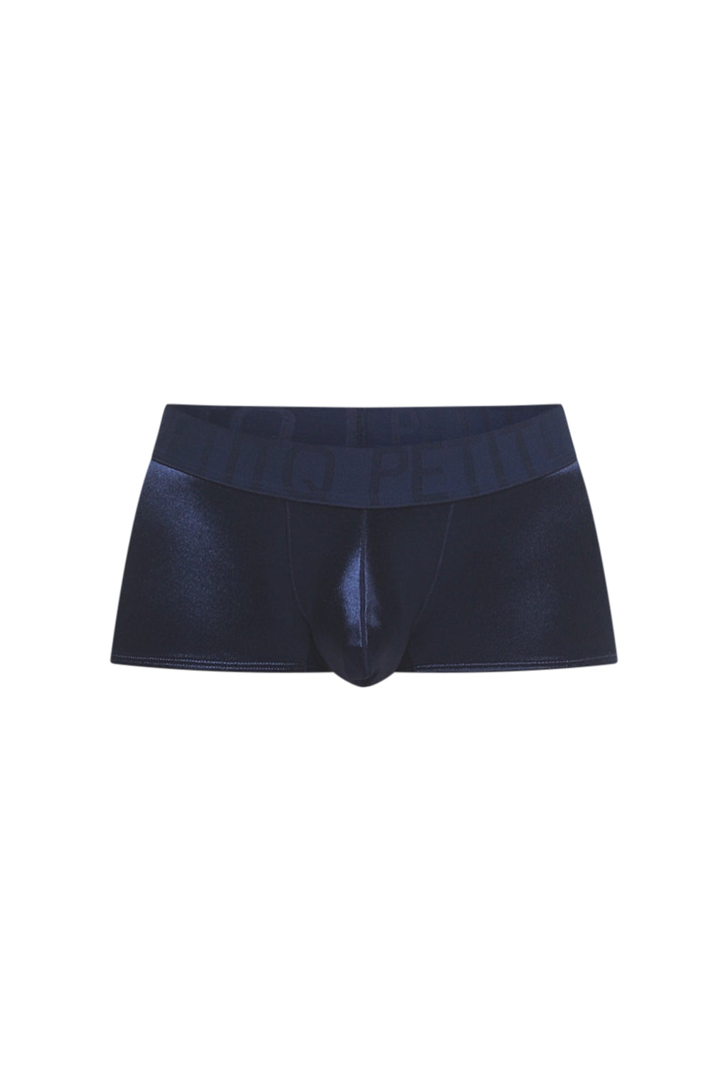 PetitQ Men's Boxer Cessoin Satin Midnight Blue