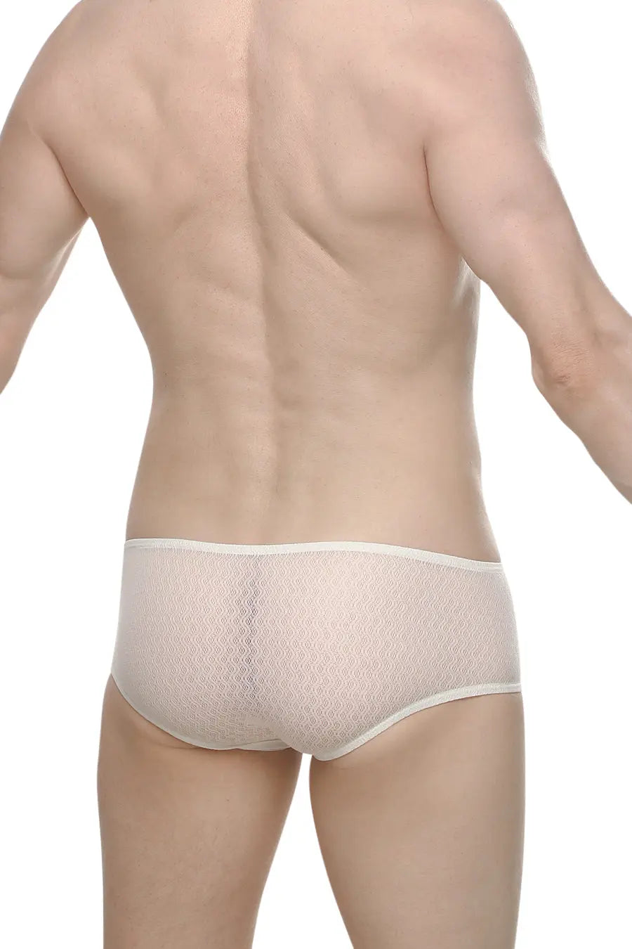 PetitQ Men's Boxer Chill Macra White