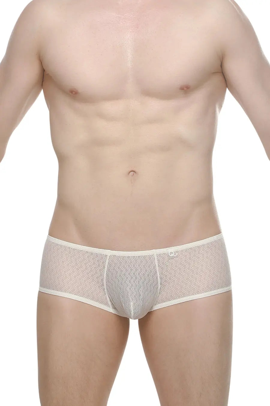 PetitQ Men's Boxer Chill Macra White