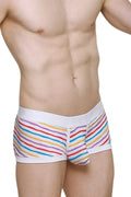 PetitQ Men's Boxer Brief Chill Candy Stripes