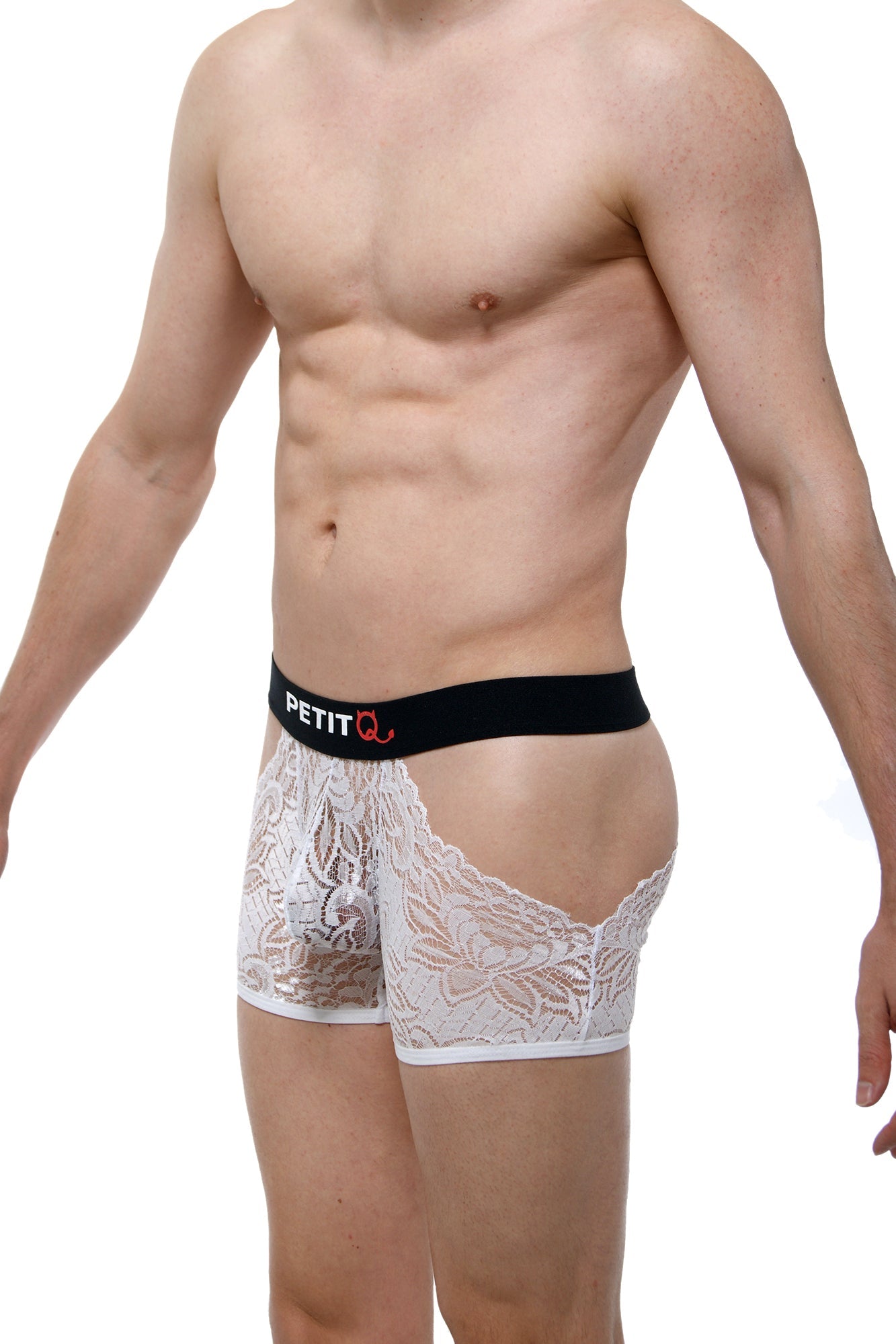 Boxer Encaje Trévoux Blanco