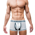 CA-RIO-CA Gostoso Underwear - Bóxer Ajustado de Malla Blanco