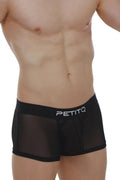 Bóxer PetitQ de rejilla negra