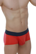 Red and navy blue boxer taik plum crimson athletic briefs with smooth stretchy fabric waistband for comfortable support