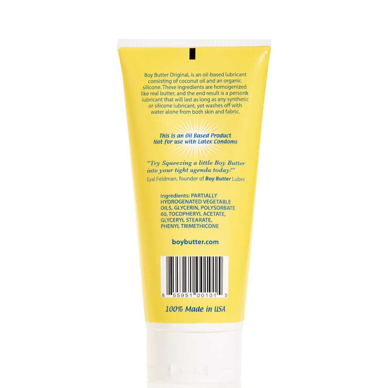 TUBO LUBRICANTE BOY BUTTER - ORIGINAL