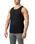 Black sleeveless tank top brandmark tank with a simple fitted design perfect for casual wear