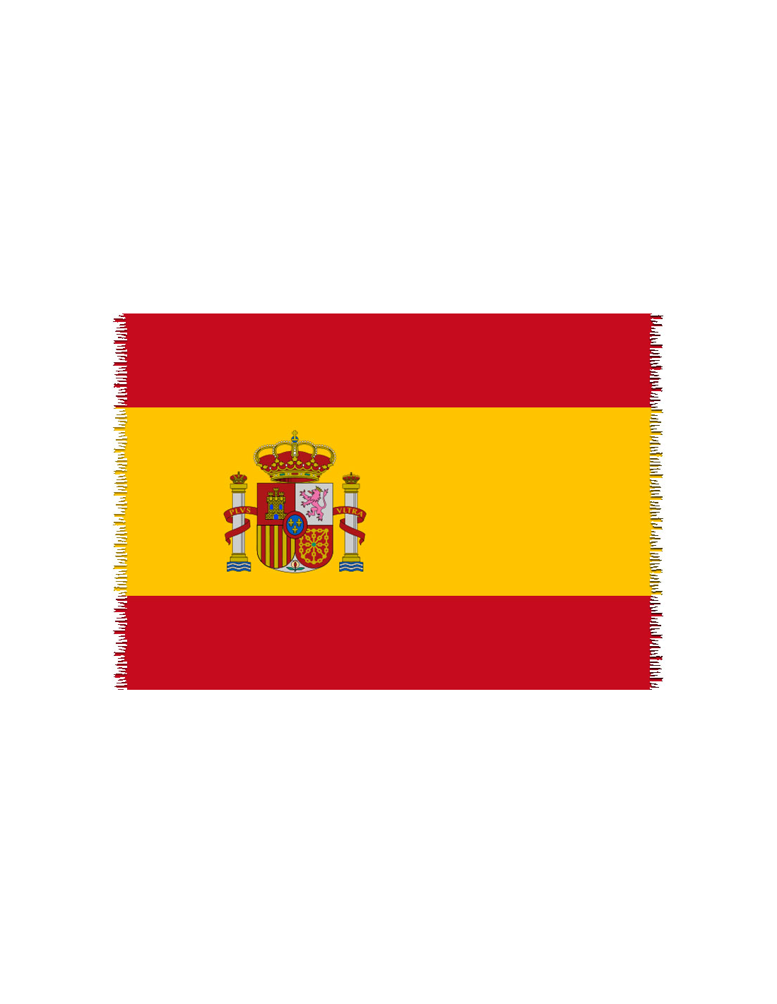 España FLAG 🇪🇸 CANGA -Red And Yellow - Brazilian Beach Towel (Sarong/Pareo)