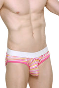 PetitQ Herren-Slip Andrew Sunset Stripes