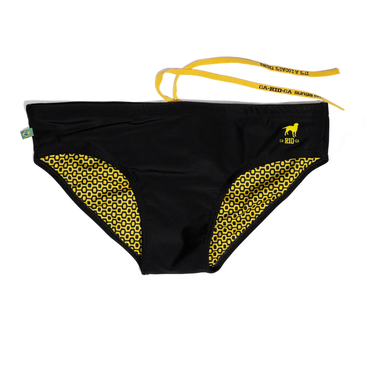CA-RIO-CA Men's Brief Cut Solids Sunga - Male Bathing Suit - Final Few