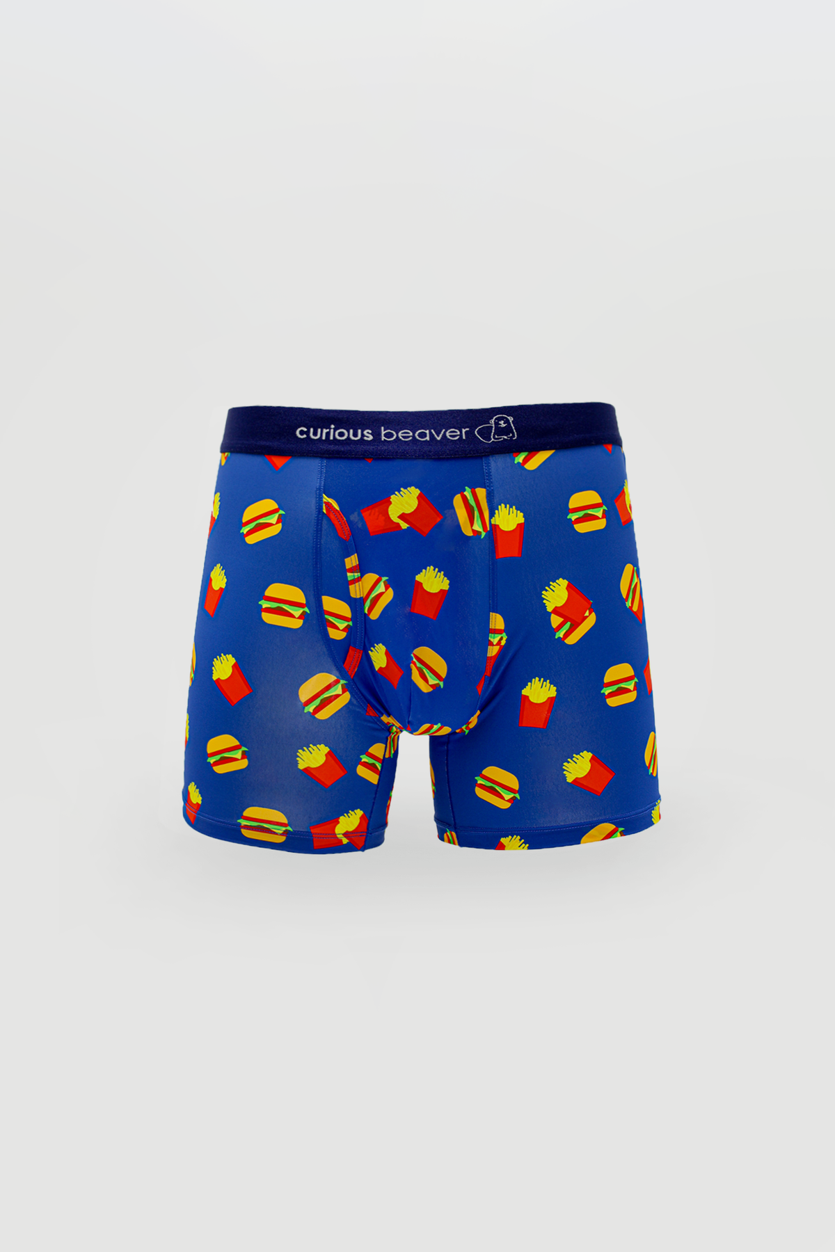 Curious Beaver Men's Boxer Briefs - Burgers