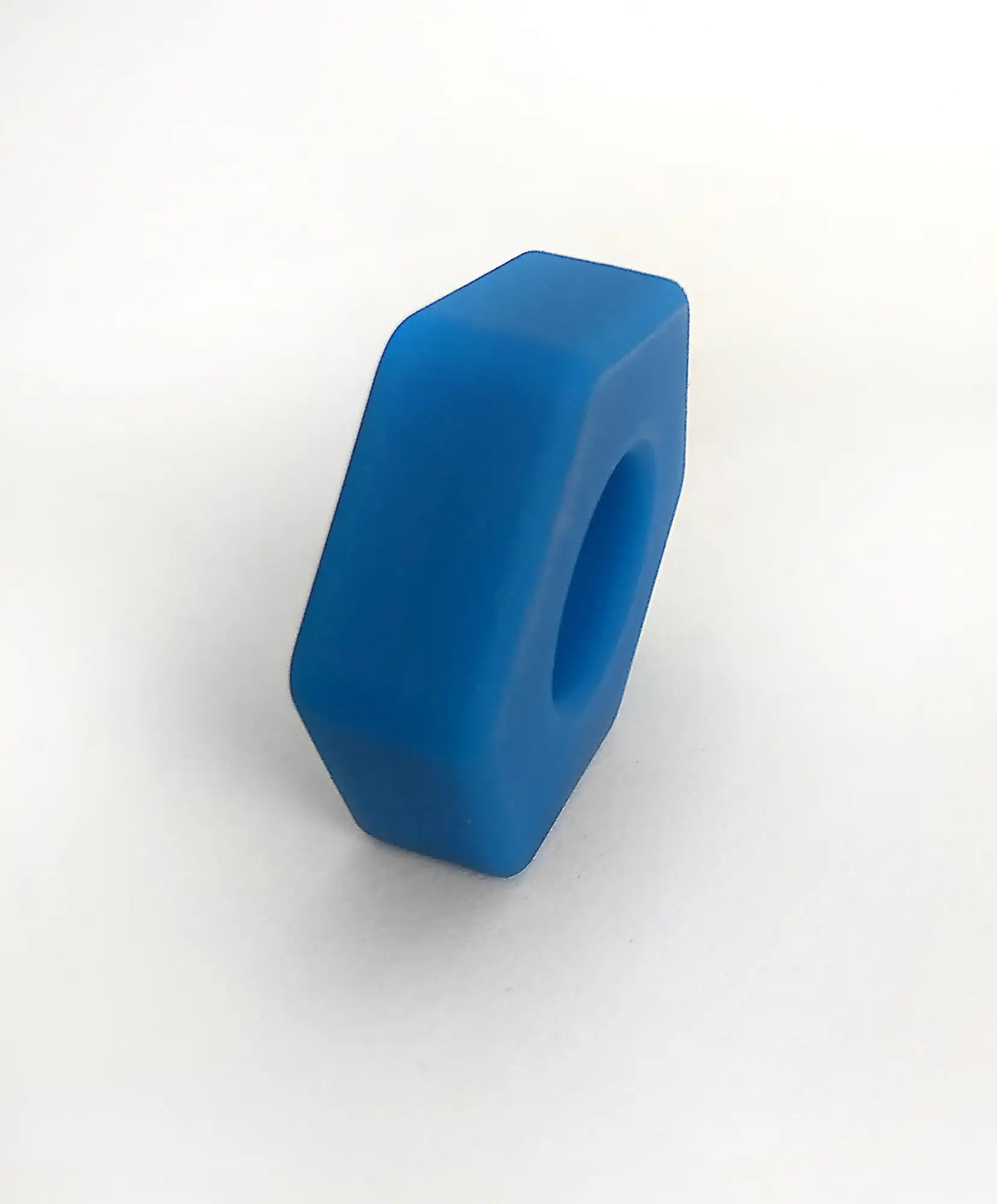 Bust a nut blue blue silicone hexagonal nut designed for durable fastening applications