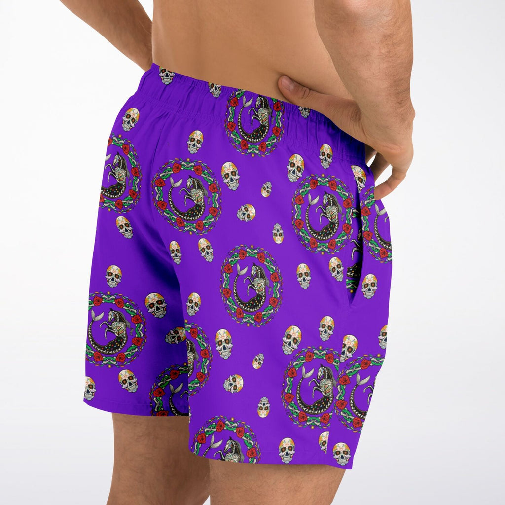 Maris Equi Day Of The Dead Men's Swim Shorts