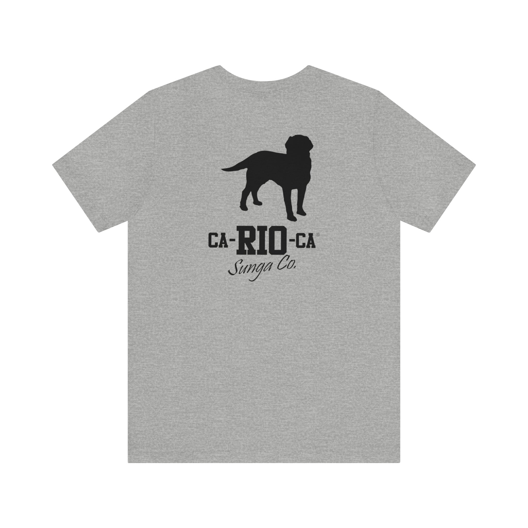 CA-RIO-CA LOGOTIPO BLACK PRINT TEE - MEN'S TANK TOP