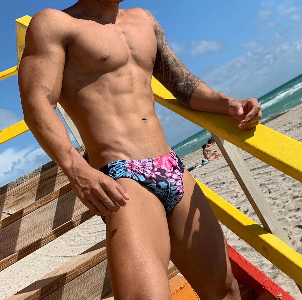 Maris Equi Florale Herren-Badehose
