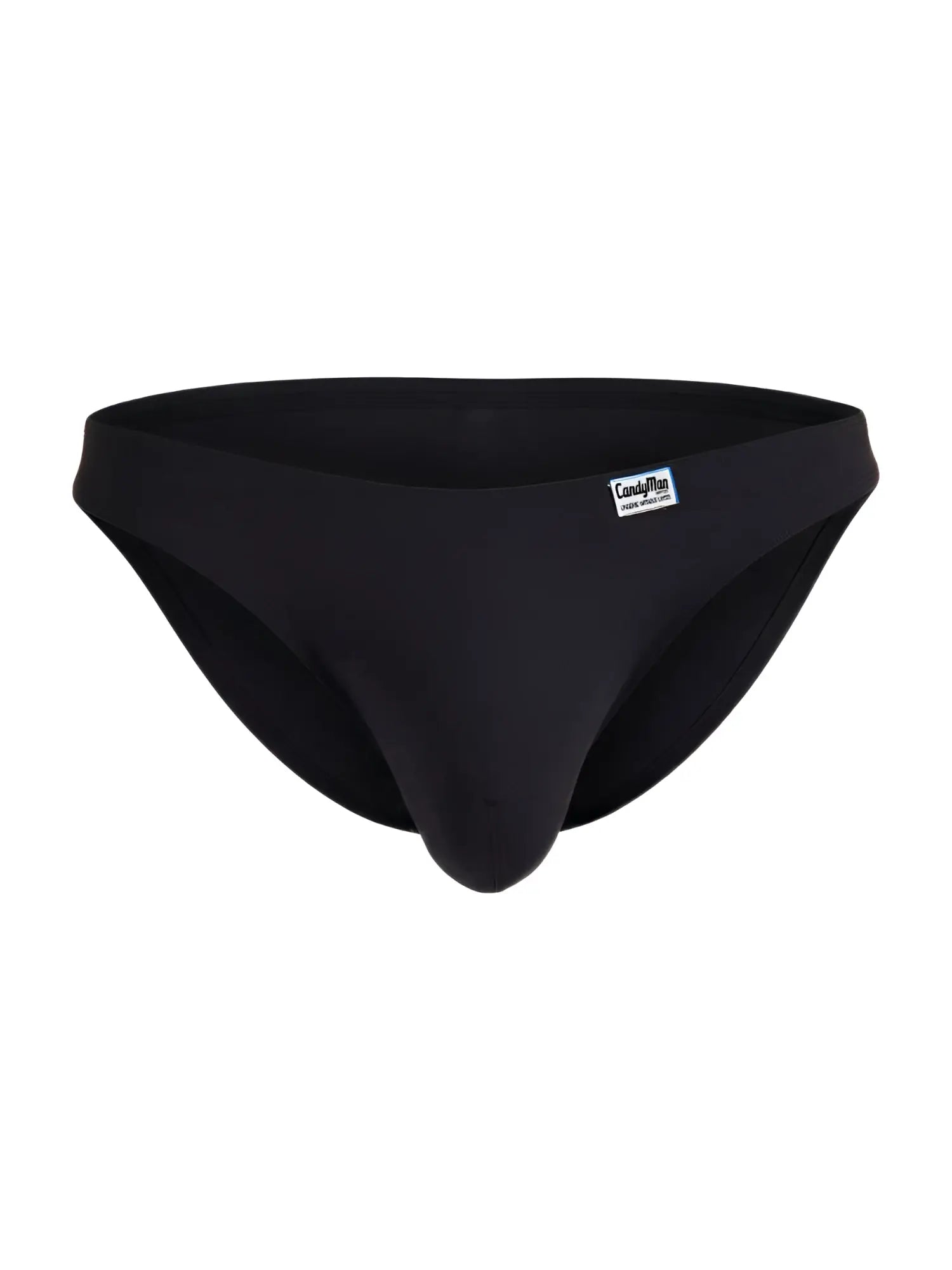 Black candyman 99928 bikini briefs with smooth form-fitting design in comfortable stretch fabric