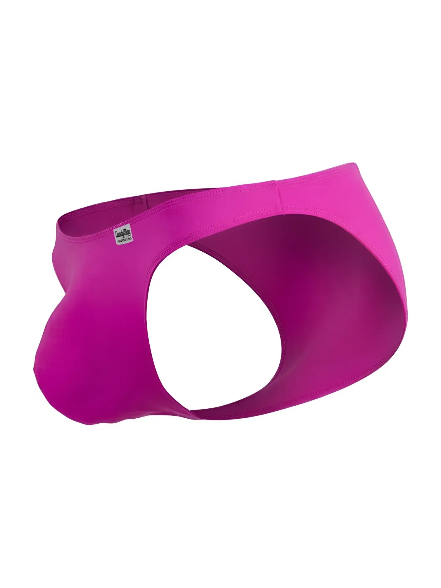 Vibrant fuchsia colormed candyman 99928 bikini briefs with form-fitting design and subtle stitching details