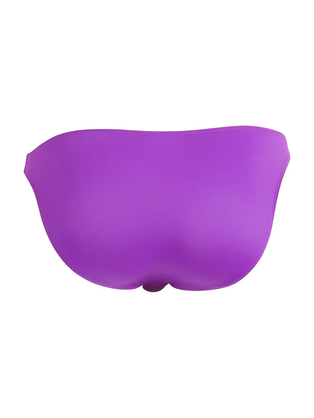 Purple silicone bikini bottom candyMan 99928 in orchid color with smooth glossy finish and contoured design