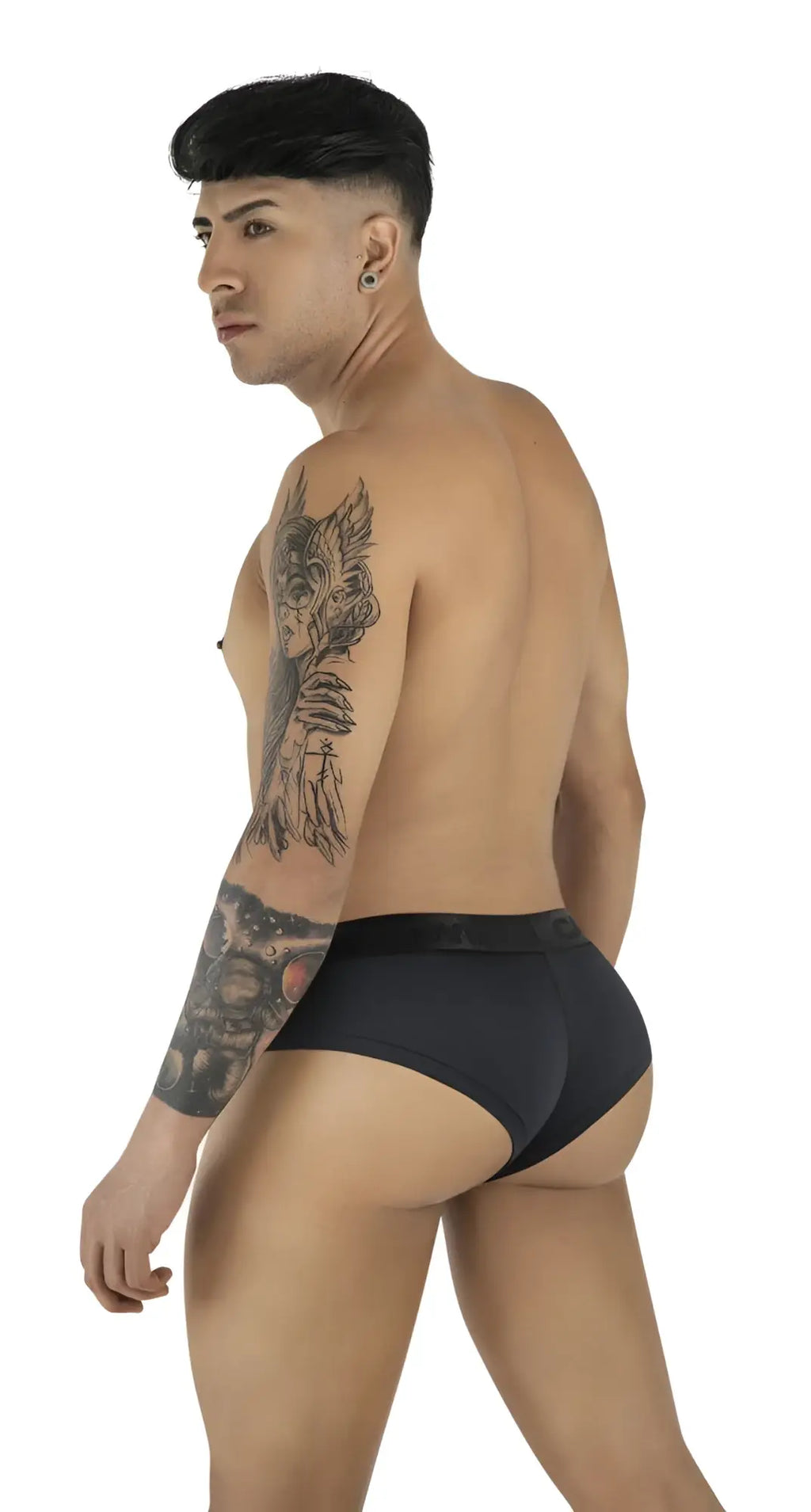 Black briefs by candyman 99932 with smooth form-fitting design for comfortable everyday wear