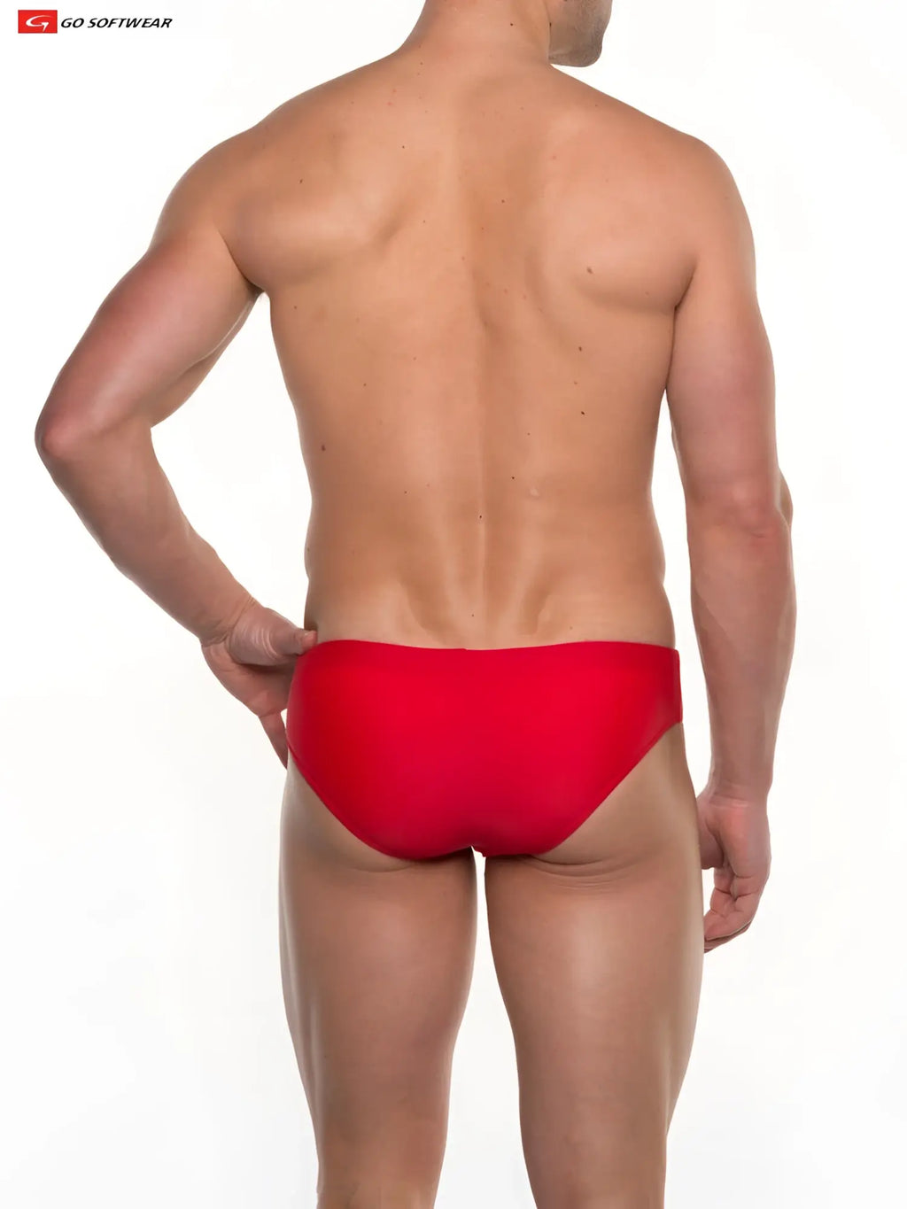 Red briefs cannes bikini swim from go softwear in soft fabric ideal for comfortable swimwear use