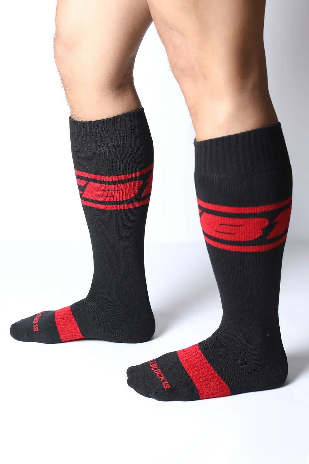 CellBlock 13 Kennel Club Dark Pup Sock Black/Red