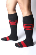 CellBlock 13 Kennel Club Dark Pup Sock Black/Red