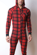 CellBlock 13 Redwood Hoodie-Union-Suit Rot/Schwarz