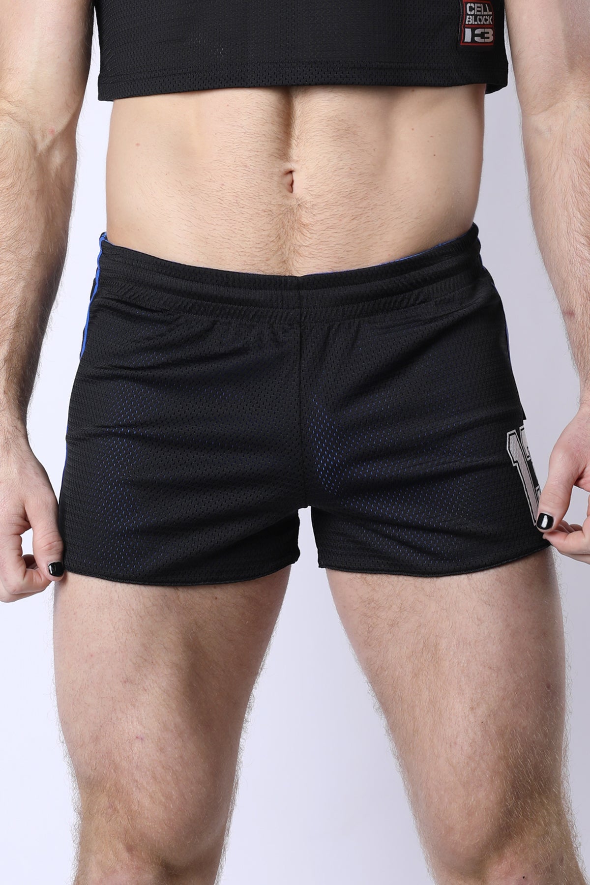 TAKE DOWN REVERSIBLE MESH SHORT