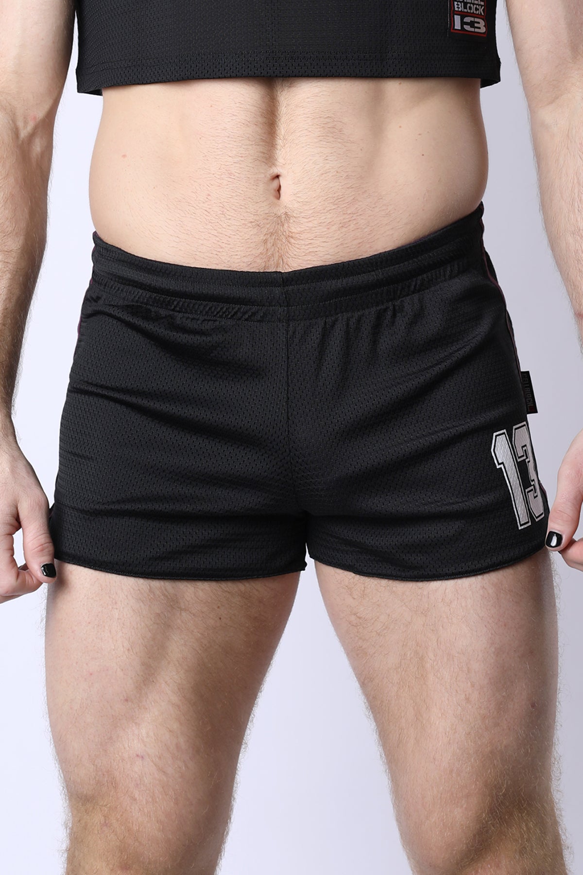 TAKE DOWN REVERSIBLE MESH SHORT