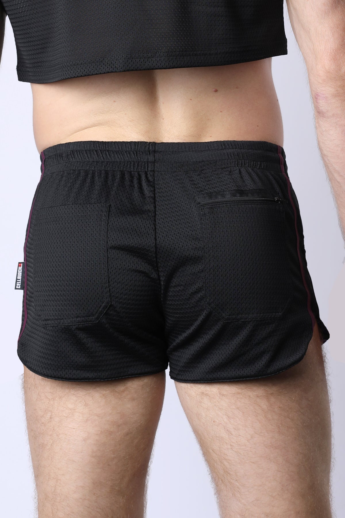 TAKE DOWN REVERSIBLE MESH SHORT