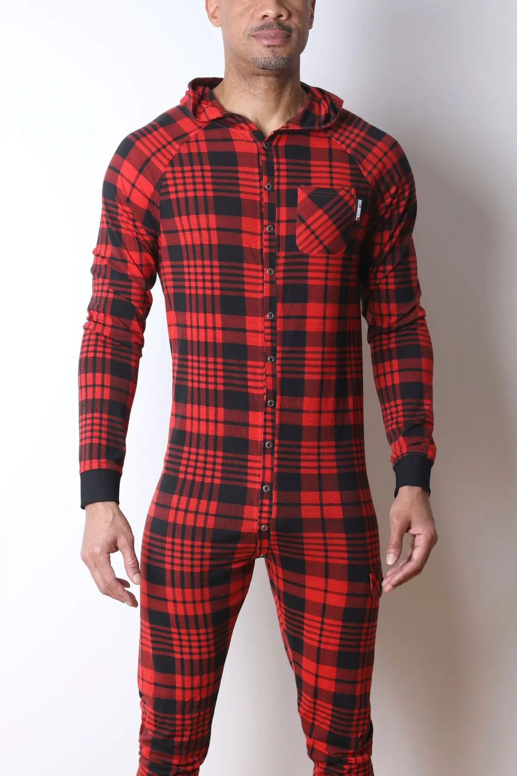 CellBlock 13 Redwood Hoodie-Union-Suit Rot/Schwarz
