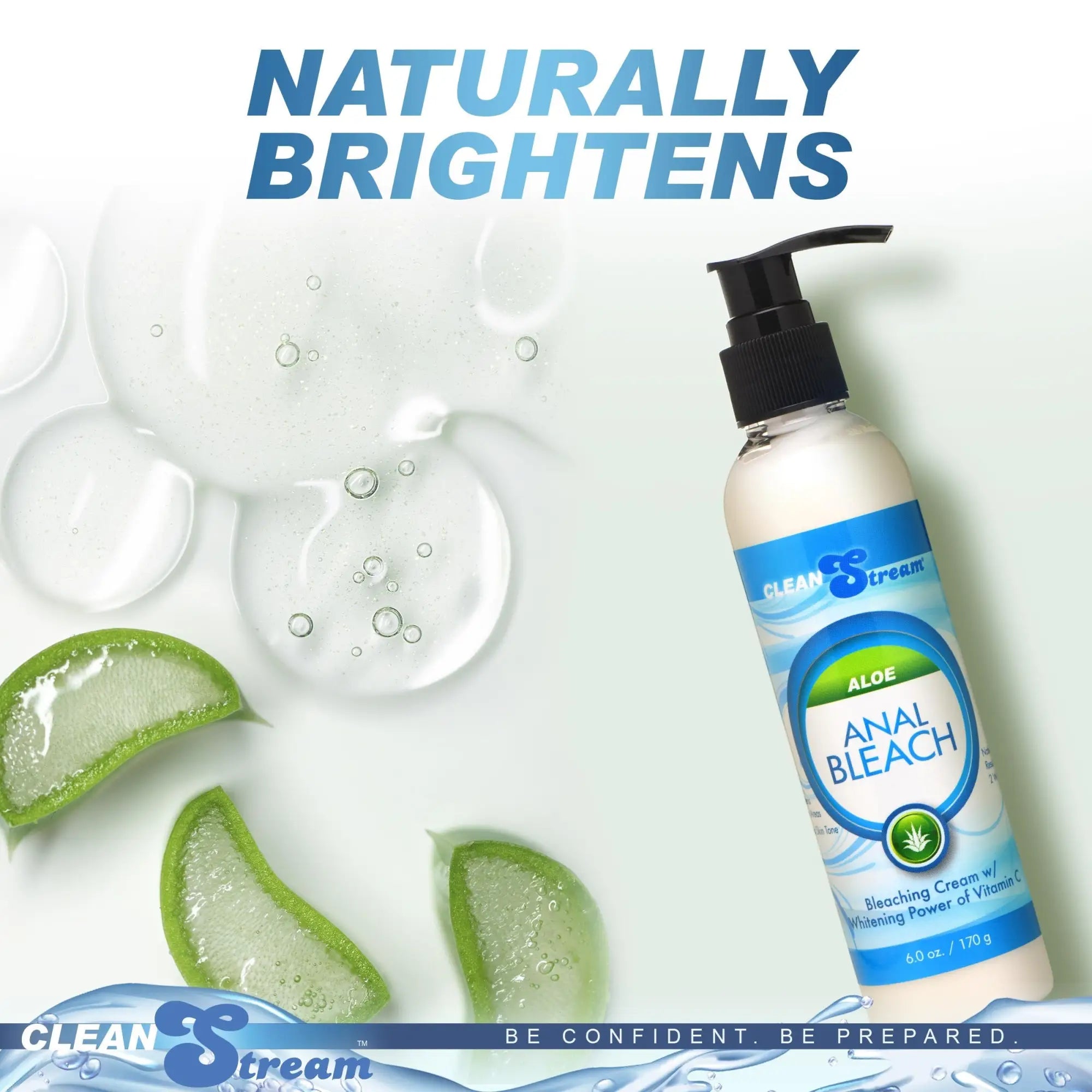 CleanStream Anal Bleach with Vitamin C and Aloe