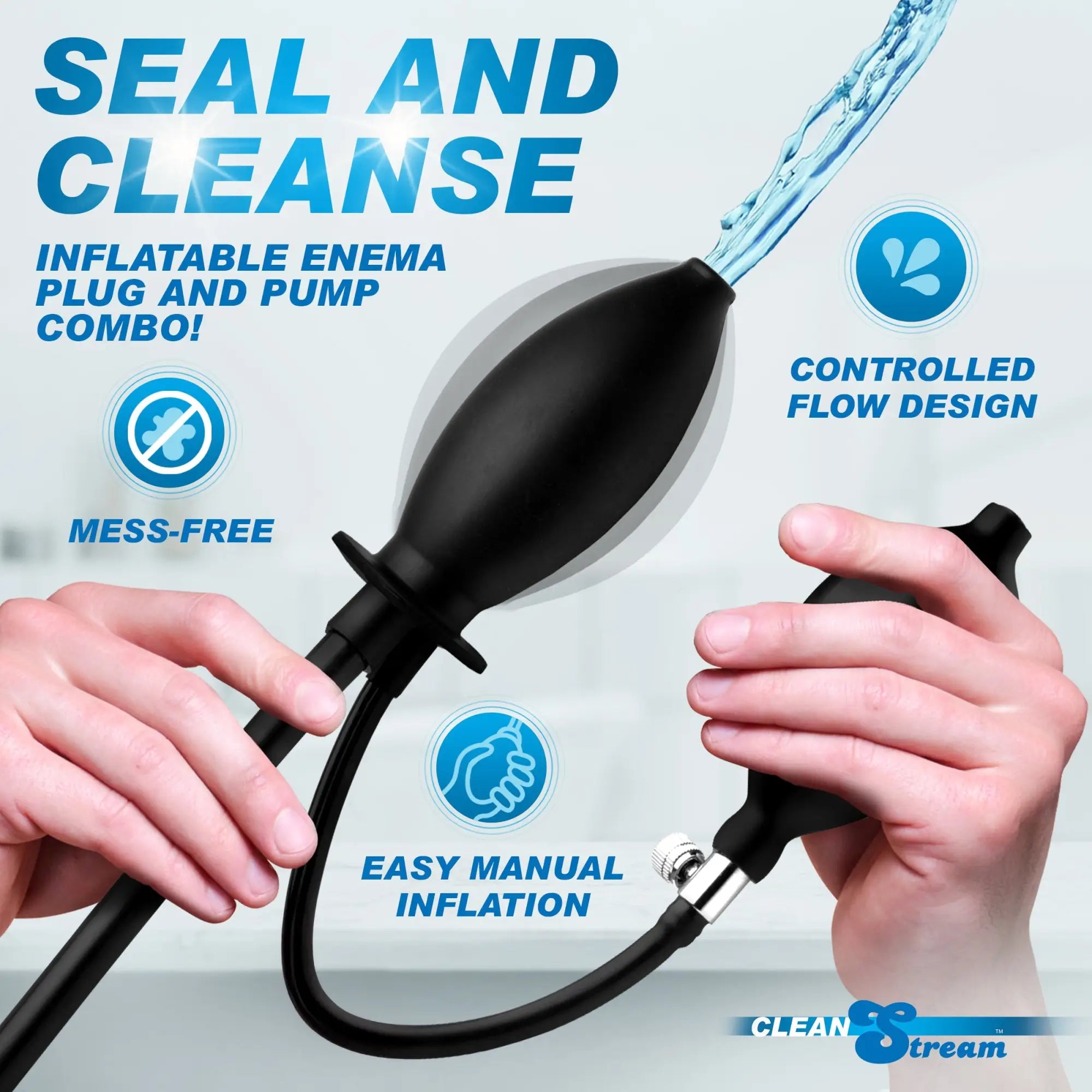 CleanStream CleanStream Inflatable Enema Plug